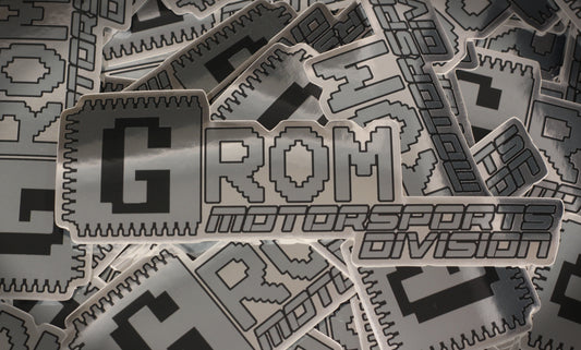 G-ROM Motorsport Division Sticker