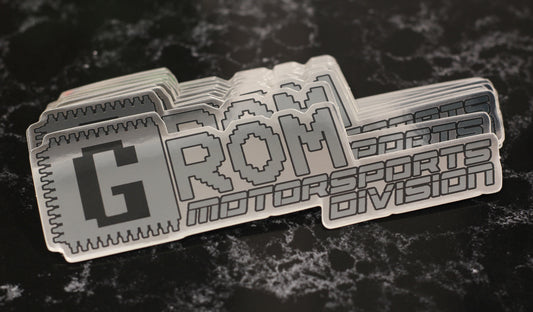 G-ROM Motorsport Division Sticker