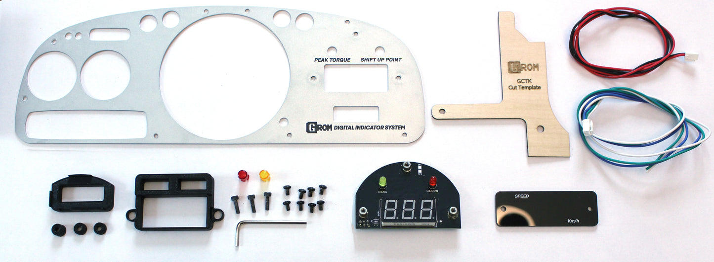 G-ROM GCTK Digital Indicator System - GC8 Cluster Kit
